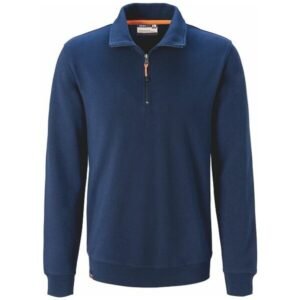 Áo Khoác Nỉ Có Khóa Kéo, Màu Xanh Đậm, Kích Cỡ Unisex: L