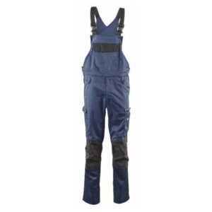 Quần Yếm Công Nghiệp, xanh navy / đen, cỡ quần áo DE: 50