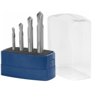 Mũi khoan tâm NC HSS-E số 112000 kèm hộp nhựa 90°, không phủ, Loại: 6-12