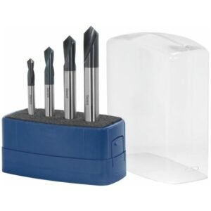 Mũi khoan tâm NC HSS-E No. 112020 kèm hộp nhựa 90°, phủ TiAlN, Loại: 6-12