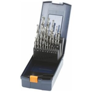 Bộ mũi khoan Jobber HSS-E số 114400 trong hộp, không phủ, Loại: 1-10,5