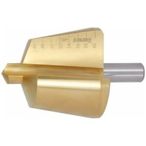 Mũi khoan bậc côn HSS, phủ TiN, đường kính cắt DC: 46-60mm