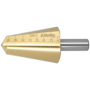 Mũi khoan côn chính xác cho tấm và ống, rãnh xoắn ốc HSS, TiAlN, Đường kính cắt DC: 16-30,5mm