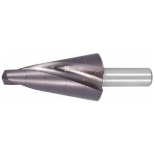 Mũi khoan côn tấm và ống chính xác với rãnh xoắn ốc HSS, TiAlN, Đường kính cắt DC: 8-20mm