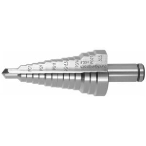 Mũi khoan bậc HSS-E, không phủ, Đường kính cắt ⌀: PGmm