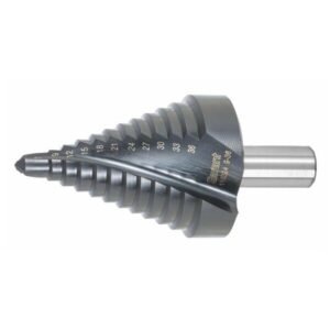 Mũi khoan bậc HSS, TiAlN, Đường kính cắt ⌀: 9-36mm